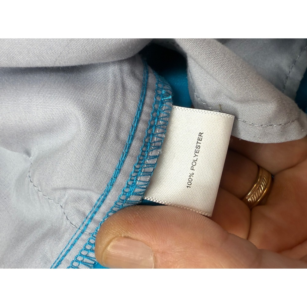 Peter Millar Wicking Performance Pants 34x30 Teal… - image 6